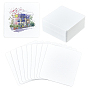 50Pcs Blank Paper, White