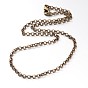 Iron Cross Chain Rolo Chain Necklace Making
