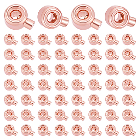 60 шт. латунные обжимные бусины, колонка