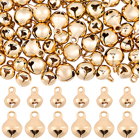 80шт 2 стили железные амулеты, колокол