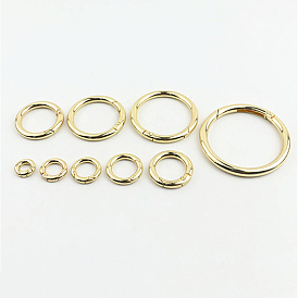 Alloy Spring Gate Rings, for Handbag Ornaments Decoration, Ring