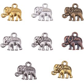 Metal Alloy Charms, Elephant