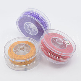 Round Elastic Cords for Stretch Bracelet Making, Hair Ties Findings