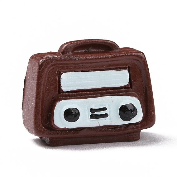 Retro Resin Display Decoration, for Home Decoration, Photographic Prop, Dollhouse Accessories, Radio