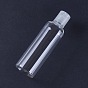PET Plastic Press Cap Transparent Bottles, Refillable Bottles