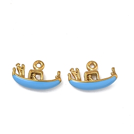 304 нержавеющей стальной эмали подвески, подвески для лодок, ионное покрытие (ip), реальный 18 k позолоченный