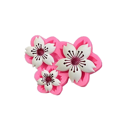 Flower Food Grade Silicone Molds, Fondant Molds, Baking Molds, Chocolate, Candy, Biscuits, UV Resin & Epoxy Resin Jewelry Making