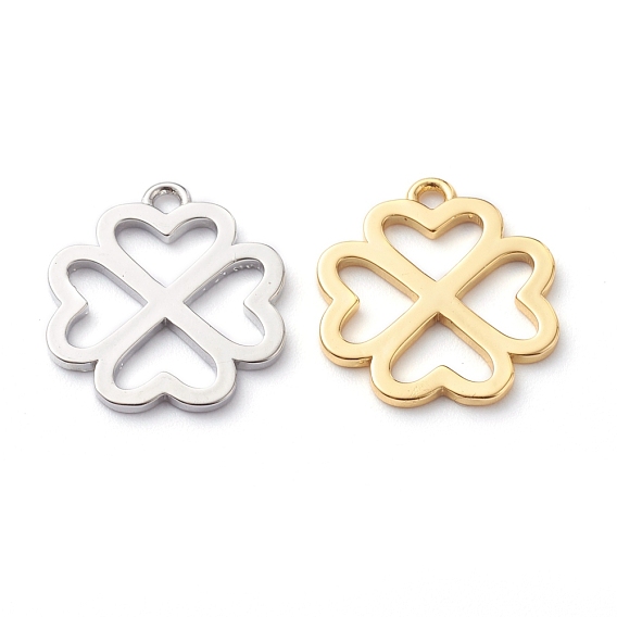 Латунные подвески, долговечный, клевер