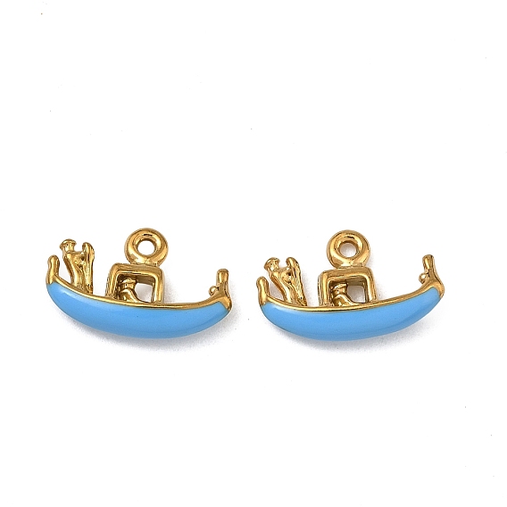 304 нержавеющей стальной эмали подвески, подвески для лодок, ионное покрытие (ip), реальный 18 k позолоченный