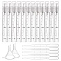 Glass Graduated Spray Bottles, Refillable Bottles, for Perfume, Essential Oils, Liquids, Column