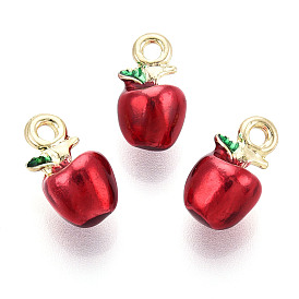 Сплав эмали прелести, яблочный шарм, золотой свет, стойки покрытие, без кадмия, без никеля и без свинца