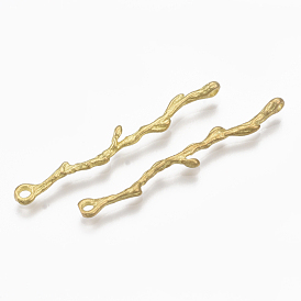 Brass Links/Connectors, Nickel Free, Branch