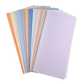 20 листы водонепроницаемой подарочной упаковочной бумаги из ПВХ, квадратный, сложенный букет цветов украшение оберточной бумаги