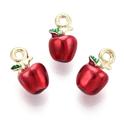 Сплав эмали прелести, яблочный шарм, золотой свет, стойки покрытие, без кадмия, без никеля и без свинца