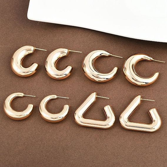 Латунь серьги