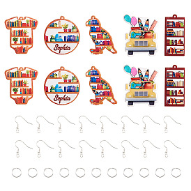 Набор для изготовления акриловых сережек своими руками