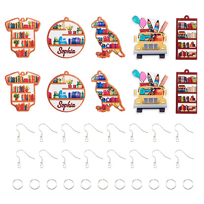 Набор для изготовления акриловых сережек своими руками