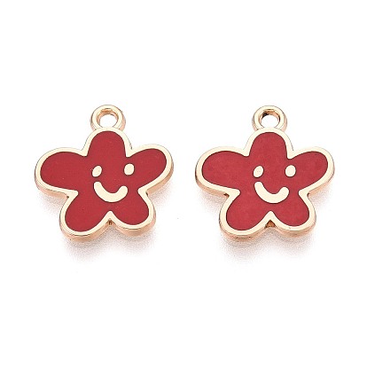 Подвески из эмали и сплава, стойки покрытие, , золотые