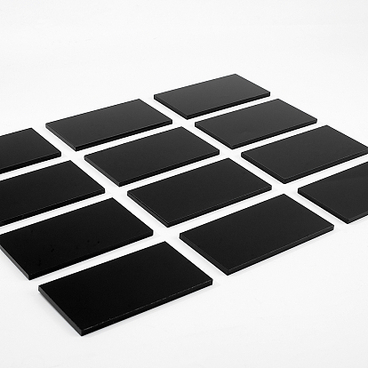 BENECREAT Rectangle Acrylic Board, for Table Top Display Stand