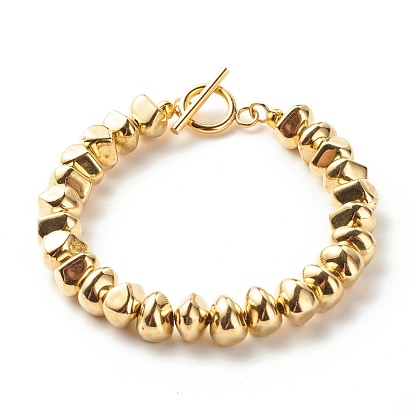 Nuggets ccb bracelet de perles en plastique avec fermoir à bascule pour fille femmes