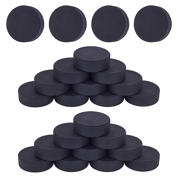 Rubber Sheets, Flat Round, for Keychains