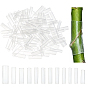 360 piezas 12 estilos estacas de jardín de metal resistentes, palitos para plantas recubiertos de silicona, planta apoya escalada, para tomates, pepino, enrejado vegetal, tubo