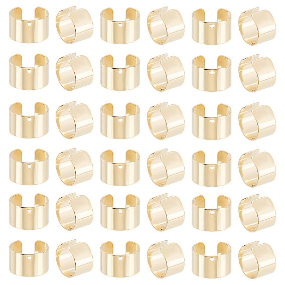 60шт. 304 фурнитура для амбушюров из нержавеющей стали, с отверстием, нет шаблона