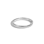 925 Sterling Silver Stackable Rings, Plain Band Rings, with S925 Stamp