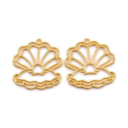 Подвесные подвески из сплава, для diy уф смолы, эпоксидная смола, Прессованные цветочные украшения, оболочка