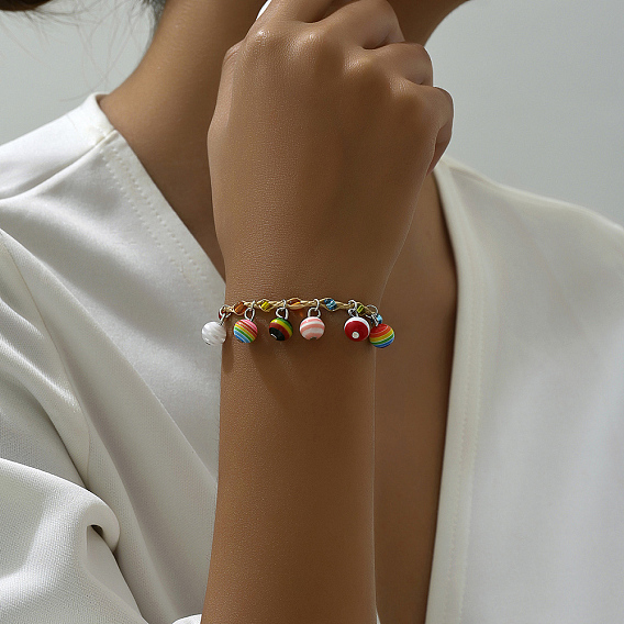 Браслеты из искусственной кожи, браслеты с подвесками-колокольчиками для женщин