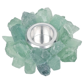 Natural Fluorite Candle Holders, Home Decorations