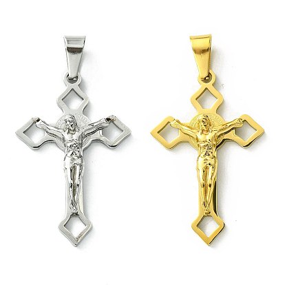 Вакуумное покрытие pvd 304 подвески из нержавеющей стали, подвеска в виде креста-распятия