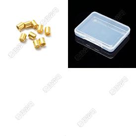 200pcs 925 perles d'espacement de colonne en argent sterling