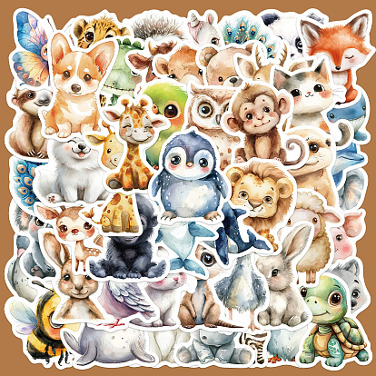 50 шт. ПВХ клейкие водонепроницаемые наклейки самоклеящиеся наклейки, Украшение дневника для фотоальбома своими руками