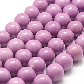 Натуральные фосфосидеридные бусины, круглые