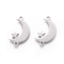 201 ссылки нержавеющей стали, ручная полировка, Луна и звезды