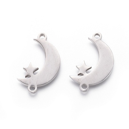 201 ссылки нержавеющей стали, ручная полировка, Луна и звезды