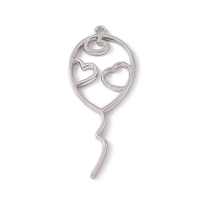 Подвески из сплава , шар с сердечком