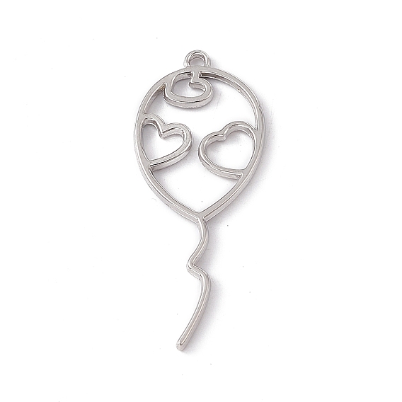 Подвески из сплава , шар с сердечком