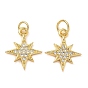 Латунные микро проложить кубического циркония подвески, солнечные чары, с целью перехода в кольце