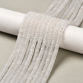 Природного кварца нитей бисера, матовые, дисковые бусы, Heishi бусы