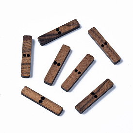 Walnut Wood Links/Connectors, Rectangle