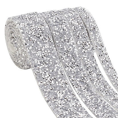 4 ярдов 4 стили горного хрусталя с блестками из смолы (термоклей на спине), горный хрусталь, аксессуары для костюма