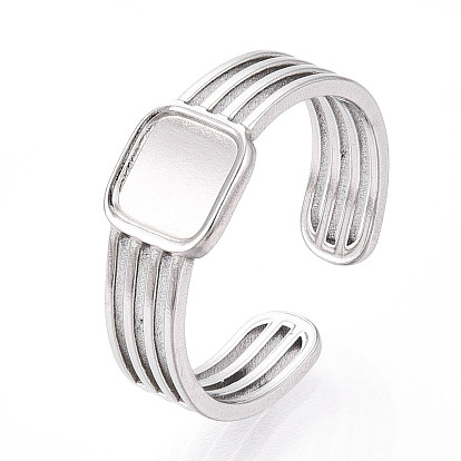 304 компоненты манжеты из нержавеющей стали, настройка кольца колодки, квадратный