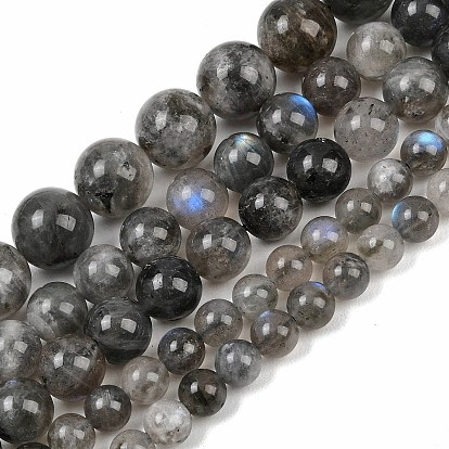 Природные лабрадорита бисер нитей, круглые