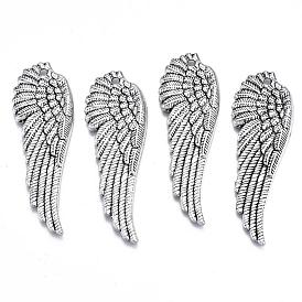   Pendentifs gros en alliage, sans cadmium et sans nickel et sans plomb, ailier