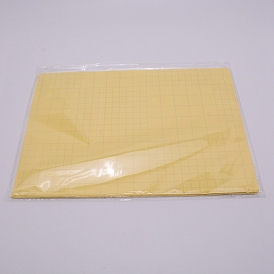 A4 PVC Self Adhesive Transparent Sticker, for DIY Card Craft Paper, Rectangle