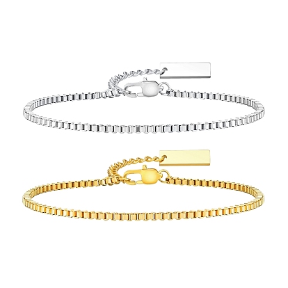 Браслеты-цепочки из нержавеющей стали для мужчин