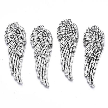   Pendentifs gros en alliage, sans cadmium et sans nickel et sans plomb, ailier