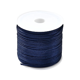 100 mètres de cordon en nylon satiné à queue de rat, pour la fabrication de bracelets et de bijoux, le macramé et les nœuds chinois